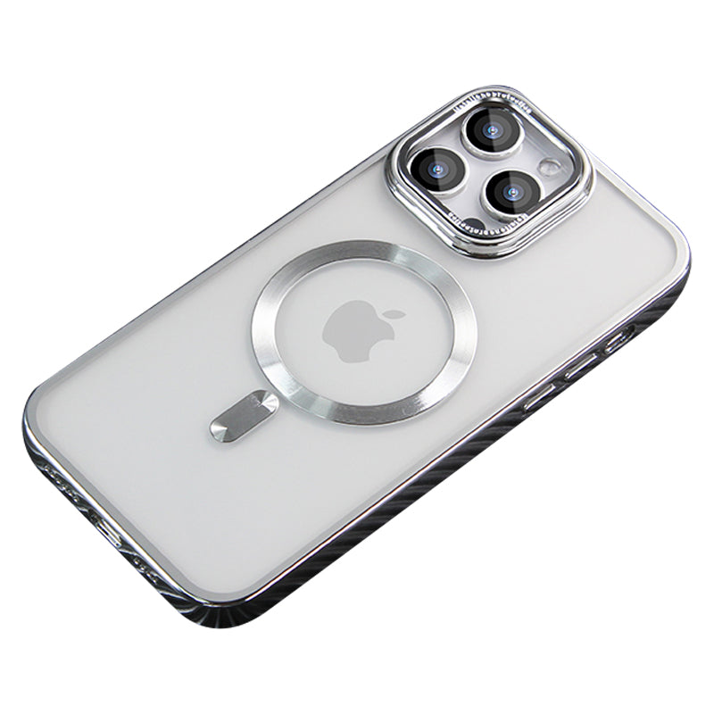 LUPHIE TPU metaltelefoncover til iPhone 14 Pro Max Anti-drop magnetisk telefoncover med kameralinseramme LUPHIE TPU metaltelefoncover til iPhone 14 Pro Max Anti-drop magnetisk telefoncover med kameralinseramme